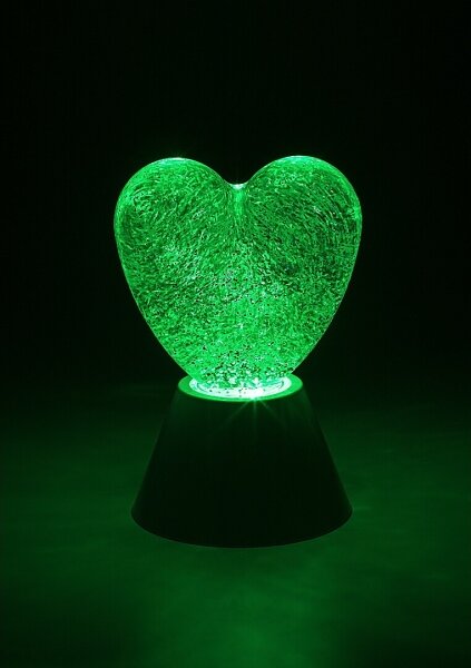 Rabalux 76040 - Lampada decorativa LED RGB SPARKLY LED/0,8W/3xAA a forma di cuore