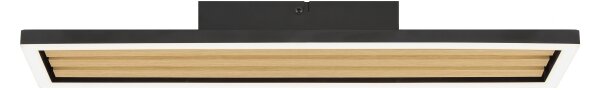 Brilliant - Plafoniera LED dimmerabile CALMA LED/15W/230V nera