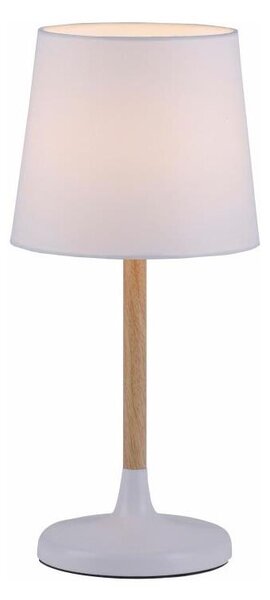 Leuchten Direkt 14423-16 - Lampada da tavolo NIMA 1xE14/40W/230V bianco