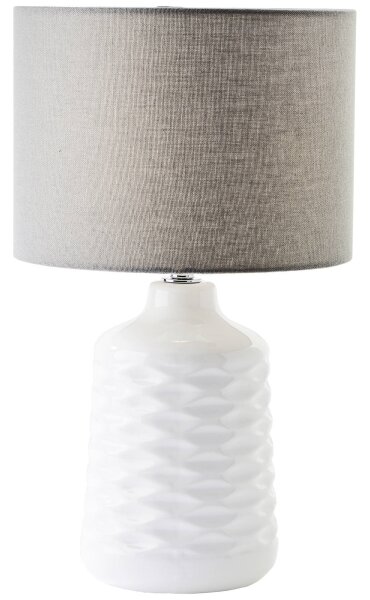 Brilliant - Lampada da tavolo ILYSA 1xE14/40W/230V bianco/grigio