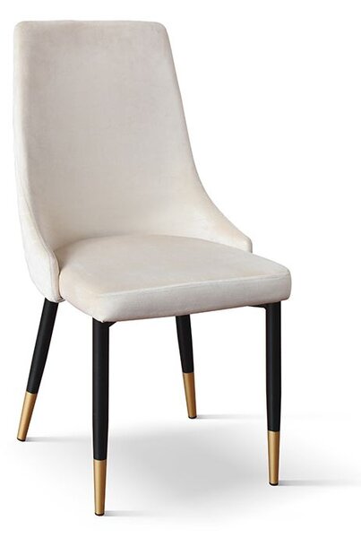 ARLETTE - sedia di design moderno in velluto