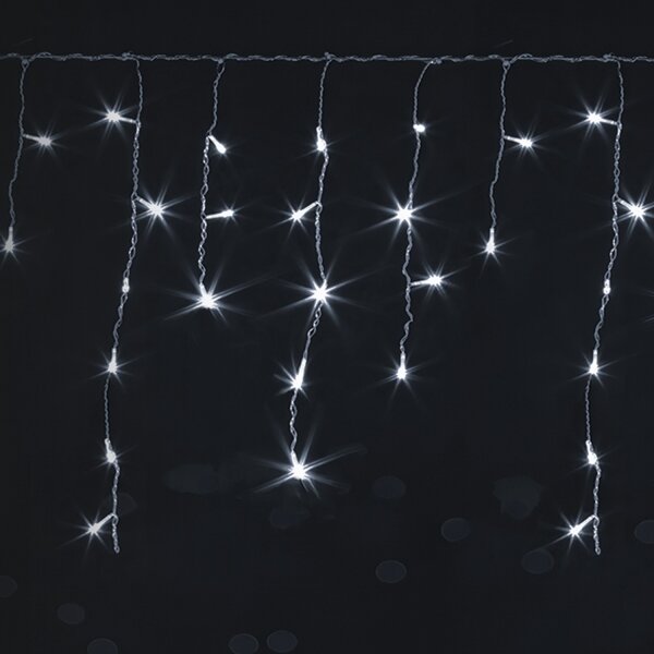 Brilagi - Catena luminosa LED da esterno 400xLED/8 funzioni 23x0,6m IP44 bianco freddo
