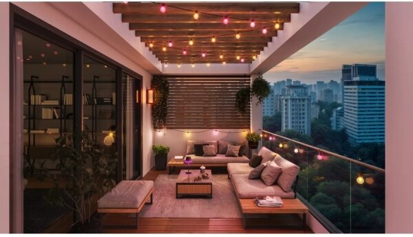 Philips - Catena luminosa da esterno dimmerabile LED RGBW Hue FESTAVIA 10 LED 7 m IP65