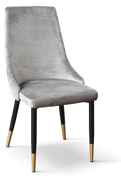 ARLETTE - sedia di design moderno in velluto