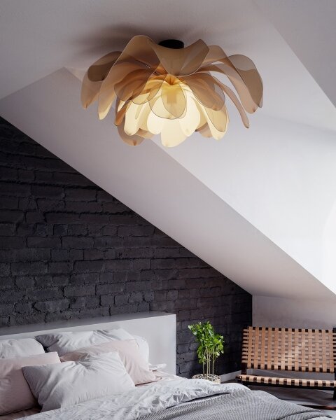 ByRydens 4202430-5507 - Plafoniera LOU LOU 1xE27/8W/230V beige