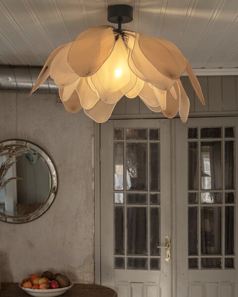ByRydens 4202430-5507 - Plafoniera LOU LOU 1xE27/8W/230V beige
