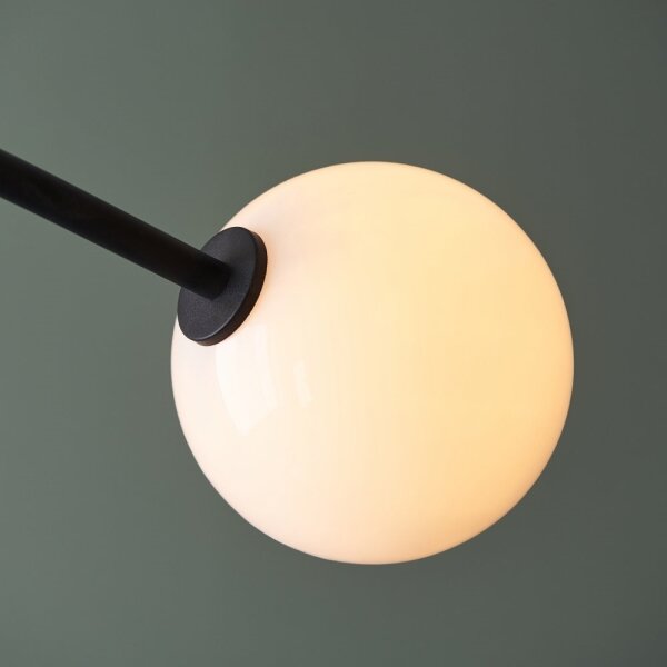 Endon 92940 - Lampadario a stelo BALANCE 4xG9/3W/230V nero/bianco