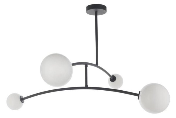 Endon 92940 - Lampadario a stelo BALANCE 4xG9/3W/230V nero/bianco