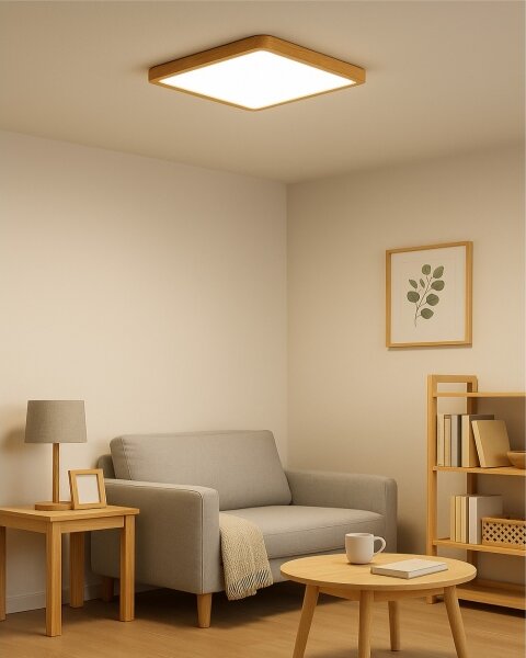 Plafoniera LED/24W/230V 3000/4000/6500K 30x30 cm beige