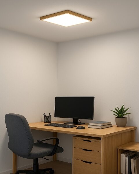 Plafoniera LED/24W/230V 3000/4000/6500K 30x30 cm beige