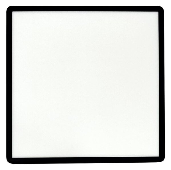 Plafoniera LED/40W/230V 3000/4000/6500K 50x50 cm nera