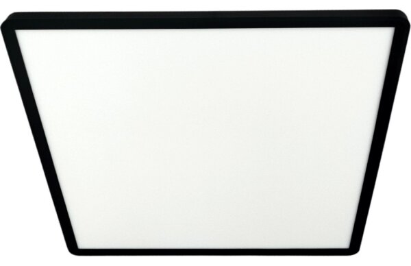 Plafoniera LED/40W/230V 3000/4000/6500K 50x50 cm nera