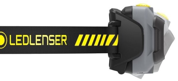 Ledlenser HF4R Work - Lampada frontale ricaricabile dimmerabile a LED/1000 mAh IP68 500 lm 35 h nera