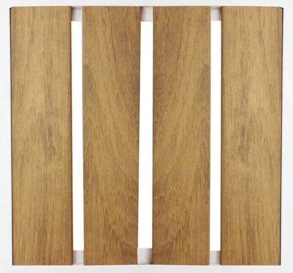 VIDUUS - set tavolo in alluminio e polywood cm 160/240 x 95 x 75 h con 6 poltrone Viduus