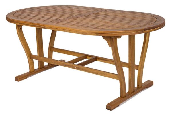 TURRIS - set tavolo in alluminio e teak cm 180/240 x 100 x 74 h con 6 sedie e 2 poltrone Mulier