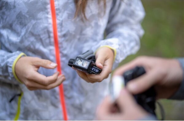 Ledlenser NEO5R - lampada frontale ricaricabile a LED dimmerabile, 1800 mAh, IP54, 600 lm, autonomia fino a 35 h, nera