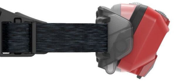 Ledlenser HF6R Core - frontale a LED dimmerabile ricaricabile, 2000 mAh, IP68, 800 lm, 60 h, rosso