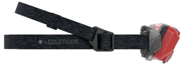 Ledlenser HF6R Core - frontale a LED dimmerabile ricaricabile, 2000 mAh, IP68, 800 lm, 60 h, rosso