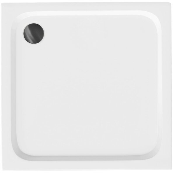Piatto doccia acrilico Rea Belmond White 80x80 Titan