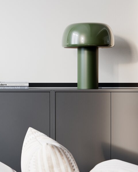 ByRydens 4024530-2501 - Lampada da tavolo LEAN ON ME 1xE27/8W/230V verde