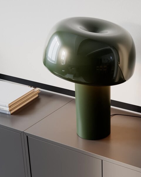 ByRydens 4024530-2501 - Lampada da tavolo LEAN ON ME 1xE27/8W/230V verde