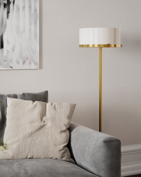 ByRydens 4101030-6509 - Lampada da terra MARCEL 1xE27/8W/230V