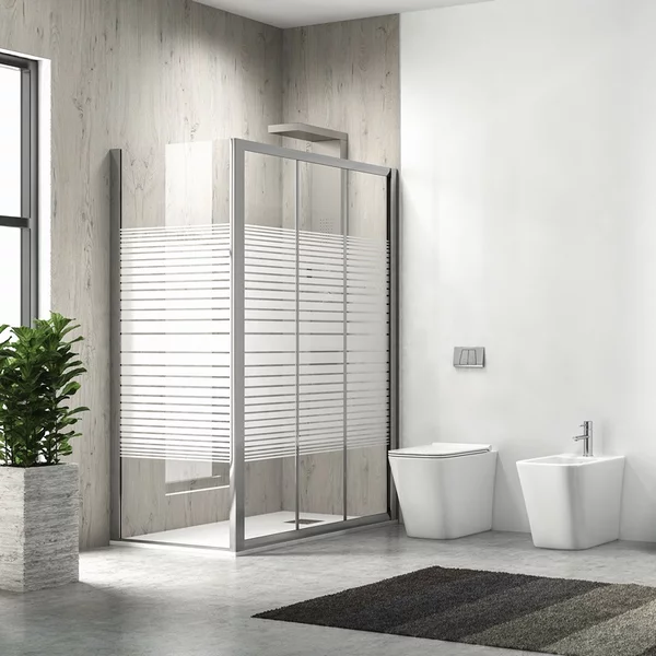 Box doccia 70x100 altezza 180 cm apertura scorrimento KP3000S - KAMALU