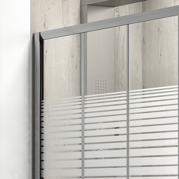 Box doccia 80x90 altezza 180 cm apertura scorrimento KP3000S - KAMALU