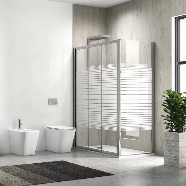 Box doccia 70x120 altezza 180 cm apertura scorrimento KP3000S - KAMALU