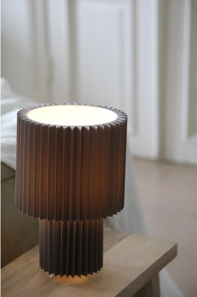 Markslöjd 108896 - Lampada da tavolo CATIS 1xE27/60W/230V 32 cm grigia