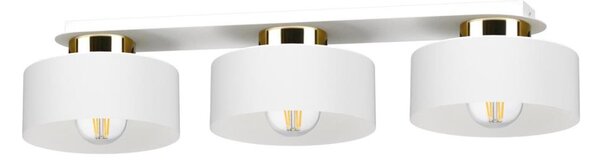 Plafoniera IGNIA 3xE27/60W/230V bianco/oro