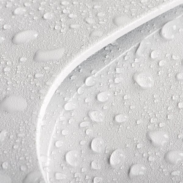 Kanlux 39123 - Lampada LED per gradini con sensore EXIN, 2,5 W/230 V, 3000 K, IP65, bianca rotonda