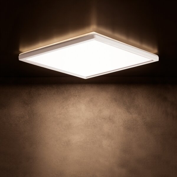 Kanlux 31530 - Plafoniera LED AZPO LED/12,3W/230V 22,5x22,5 cm IP54 bianca