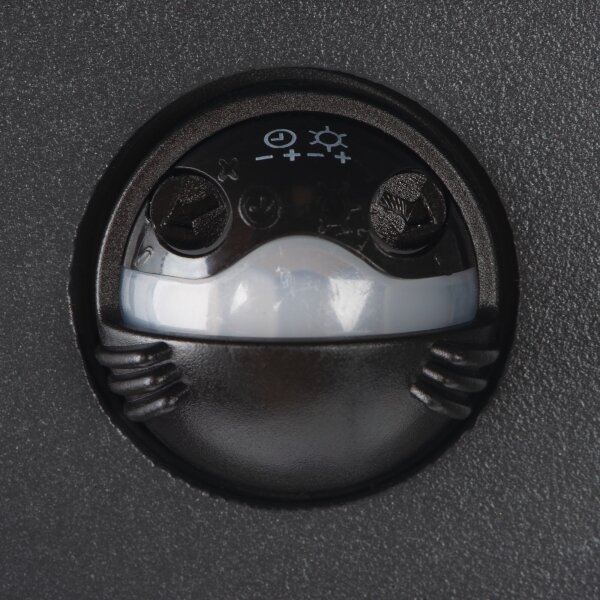 Kanlux 28995 - Lampada da parete LED per esterni con sensore REKA LED/7W/230V IP54 antracite