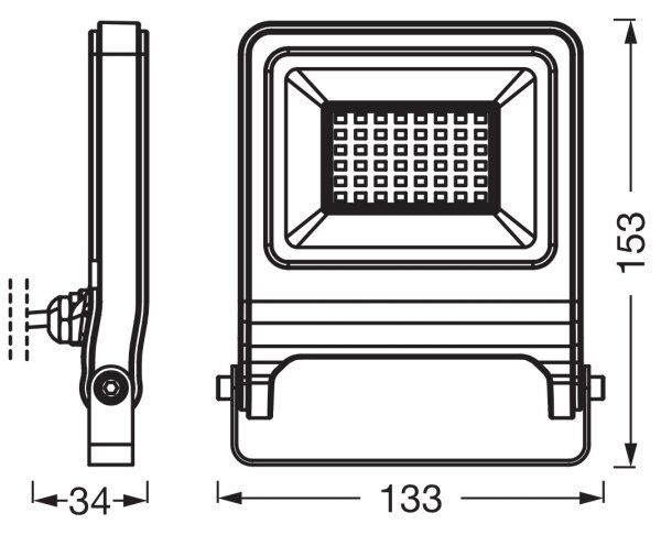 Osram - Proiettore LED ENDURA LED/30W/230V 4000K IP65