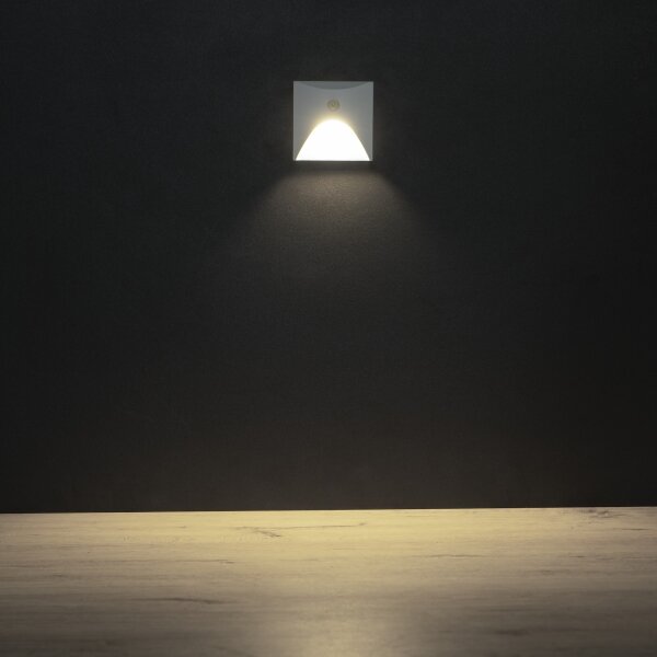 Kanlux 39141 - LED lampada per gradini con sensore EXIN 2,5W/230V 4000K IP65 bianca hr