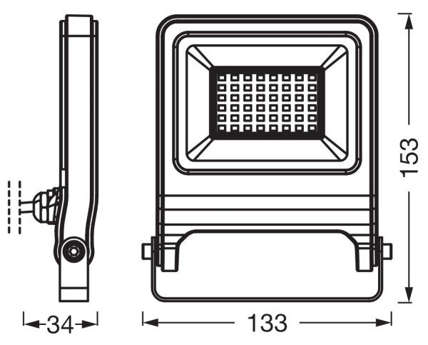 Osram - Proiettore LED ENDURA LED/30W/230V 3000K IP65