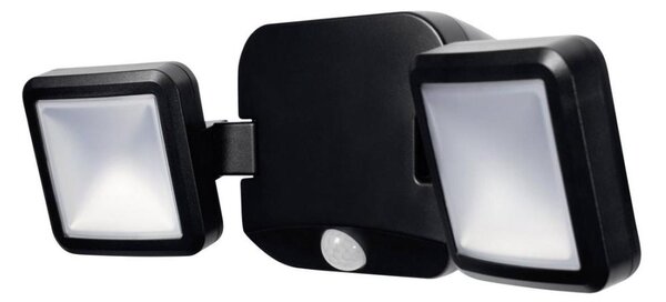 Osram - Proiettore da parete LED per esterni con sensore BATTERY 2xLED/5W/4xD IP54