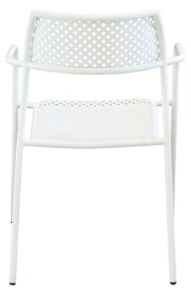 INDEX - set tavolo in metallo cm 80 x 80 x 73h con 2 poltrone Aviim