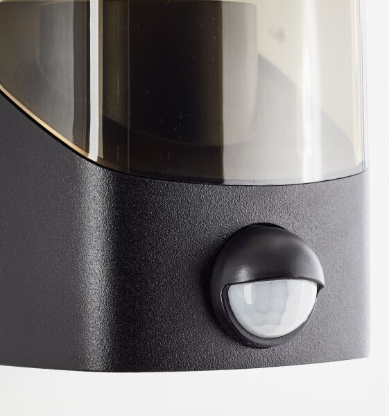 Brilliant - Applique da esterno con sensore MINOU 1xE27/10W/230V IP44