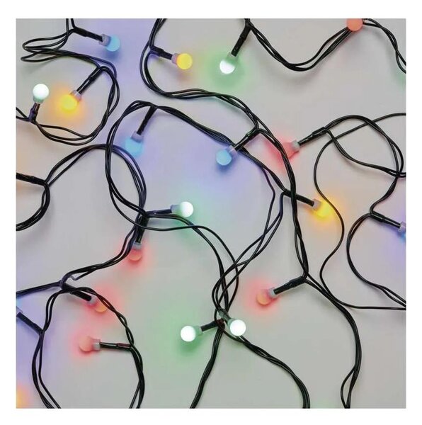 Catena LED 200 LED / 8 funzioni, 25 m, IP44, multicolore