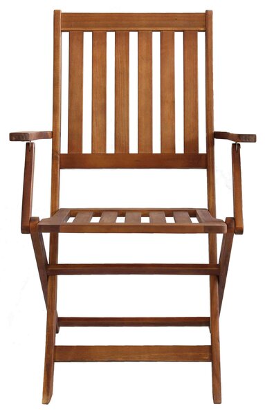 CAESAR - set tavolo in alluminio e teak cm 150/200 x 90 x 78 h con 4 sedie e 2 poltrone Dresda