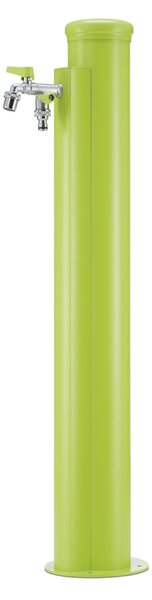 Fontana da Giardino con tubo a Spirale A scomparsa 10 m Acciaio Alluminio Belfer Dimensioni 17x27xh 94 cm - peso 6,2 kg con tubo a spirale, colore Verde acido