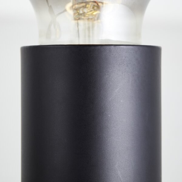 Brilliant - Lampada a spot 4xE27/28W/230V nera