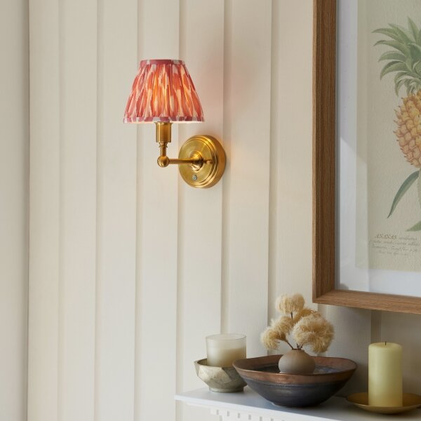 Endon 114817 - LED Dimmerabile ricaricabile muro lampada BURLEY LED/1,5W/5V ottone/rosa