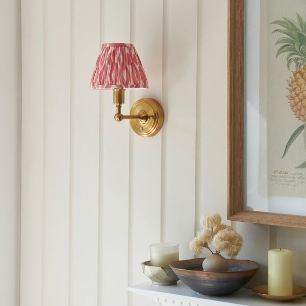 Endon 114817 - LED Dimmerabile ricaricabile muro lampada BURLEY LED/1,5W/5V ottone/rosa