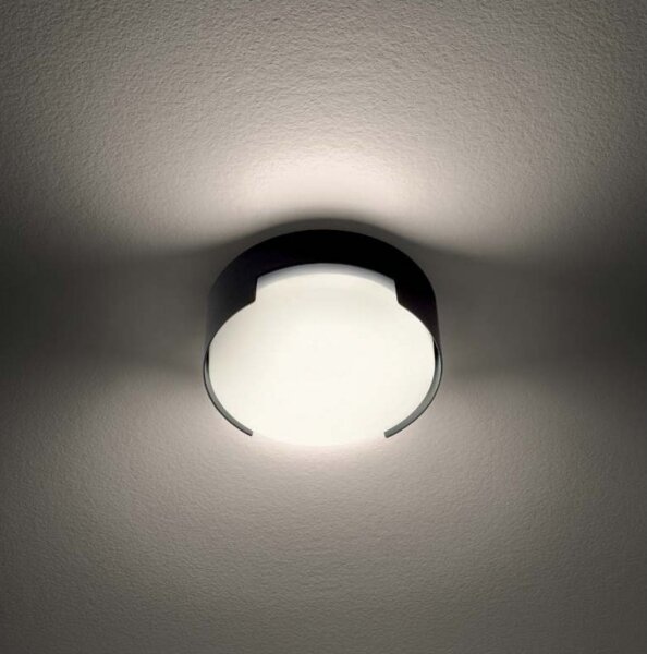 Redo 90004 - Plafoniera LED da esterno SKOR LED/12W/230V IP54 marrone