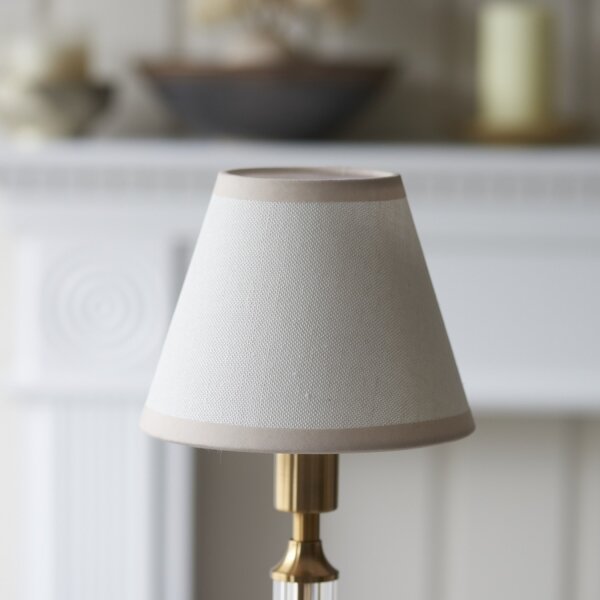 Endon 114849 - LED Lampada da tavolo ricaricabile dimmerabile MORTON LED/1,5W/5V ottone/beige