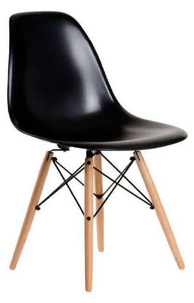 JULIETTE - sedia stile nordico con gambe in legno