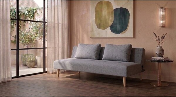 Divano letto grigio chiaro Matylda - Bonami Essentials